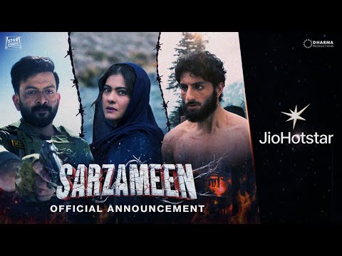 Title: ‘Sarzameen’ Teaser: Prithviraj, Kajol & Ibrahim Ali Khan Set the Stage for a Gritty Kashmiri Drama