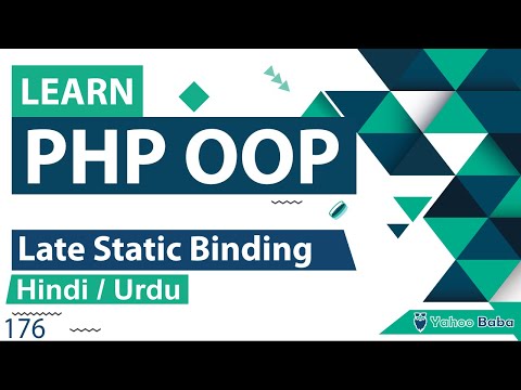 PHP OOP Late Static Binding Tutorial in Hindi Urdu