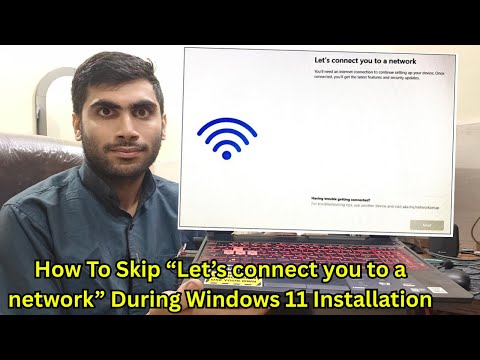 Windows 11 Installation Ke Time 'Let's connect you to a network' Option Ko Skip Ya Bypass Kaise Kare
