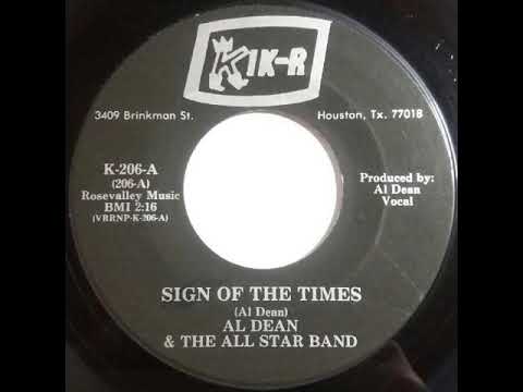 Al Dean   Sign Of The Times