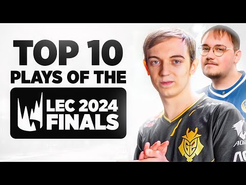 Top 10 Best Plays | LEC Winter FINALS 2024