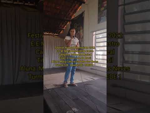Festival Alunos Que Inspiram 2022 - O novo xote do Brasil! - Maria Celiane 1°ano B