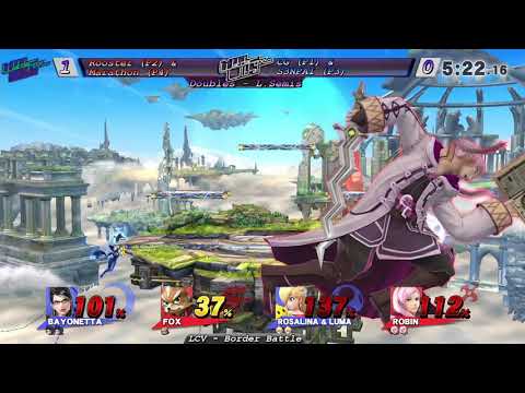 LCV Border Battle - Smash 4 Doubles LSF - Marathon & Rooster vs. S3NPAI & CG