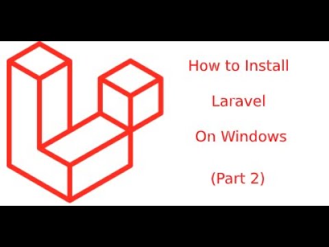 How To Install Laravel in windows | laravel tutorial for beginners step by step in hindi | Part 2