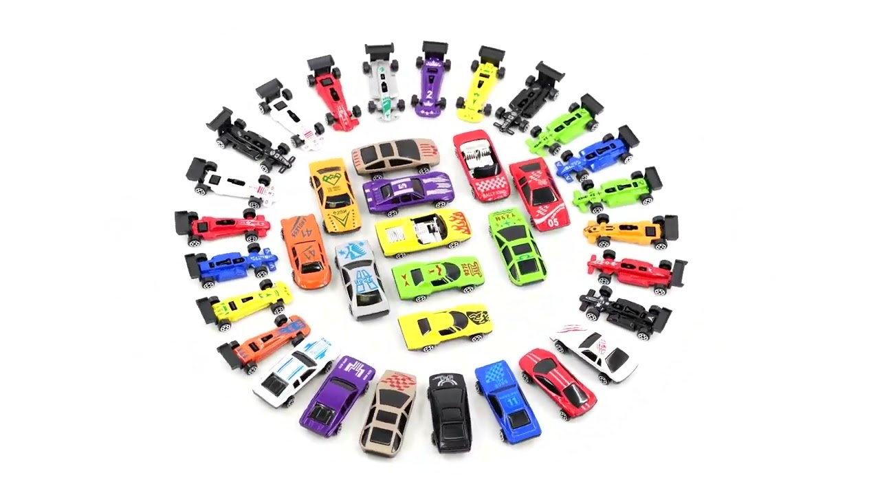 36 Pieces Die Cast Car Set