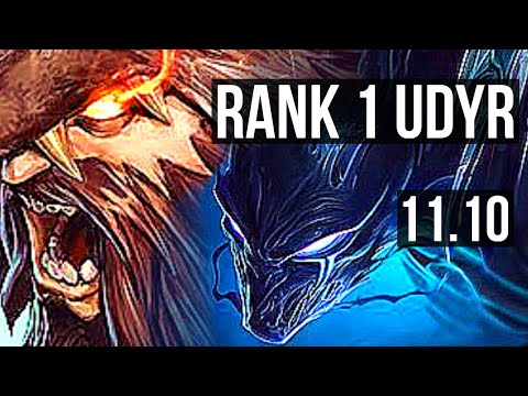 UDYR vs NOCTURNE (JUNGLE) | Rank 1 Udyr, 7/5/24 | TR Challenger | v11.10