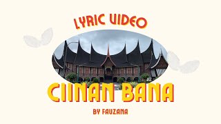 Download lagu Ciinan Bana - Fauzana (Minang Language & English Lyric Video) mp3 Download lagu Ciinan Bana - Fauzana (Minang Language & English Lyric Video) mp3