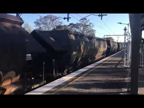 Pacific National coal train at Warnervale, NSW