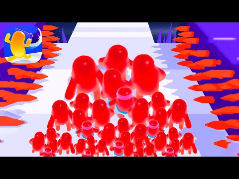 Giant Blob 3D Game Blob Clash Runner 3D Android I play Max Level in Blob Runner and Clash LVL679HT65