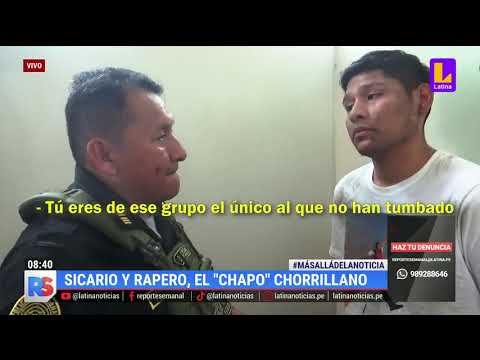 Sicario "El chapo chorrillano" sería responsable de 8 crímenes por cupos de construcción civil