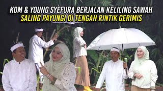 Download lagu BERJALAN KELILING SAWAH | AWALNYA KDM DAN YOUNG SYEFURA SALING PAYUNGI DI TENGAH RINTIK HUJAN mp3
