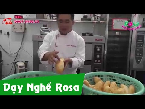 Bánh mì Việt Nam da giòn mỏng vỏ - Vietnam Bread: empty intestines - thin skin