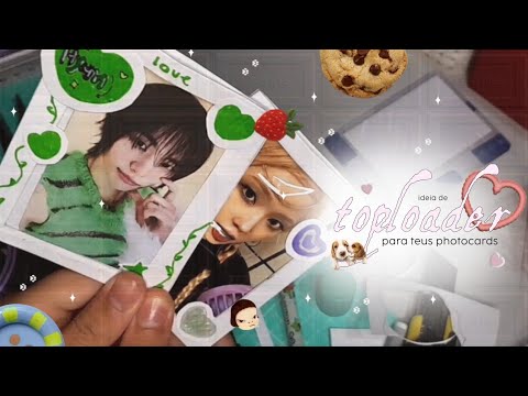📒" toploader " tutorial! Como fazer um toploader para guardar teus photocards!