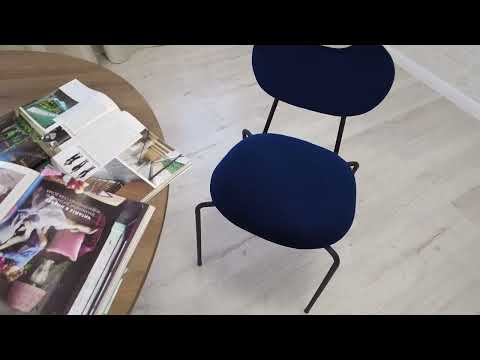 Миниатюра изображения товара Стул Tetchair Danton металл/ткань (темно-синий)