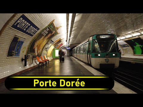 Metro Station Porte Dorée - Paris 🇫🇷 - Walkthrough 🚶