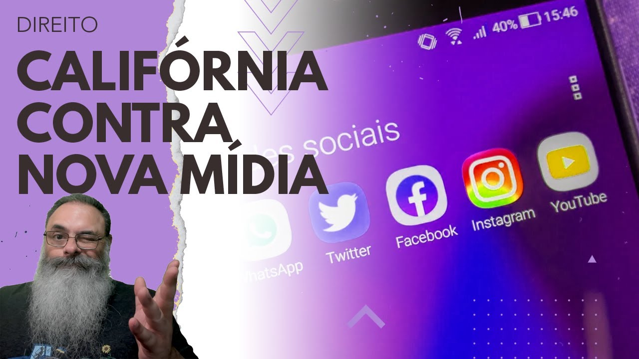 CALIFÓRNIA aprova LEI contra a NOVA MÍDIA favorecendo a VELHA MÍDIA mas TIRO pode SAIR pela CULATRA