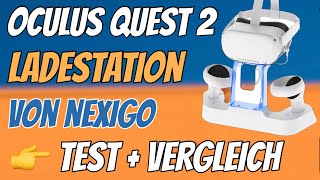 NexiGo Ladestation für Oculus Quest 2 Zubehör [deutsch] Oculus Quest 2 Charging Dock