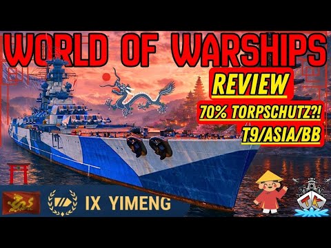 🚨 YIMENG - 70% SCHUTZ AUF KNOPFDRUCK 😱🔥 | Review | World of Warships 🚢
