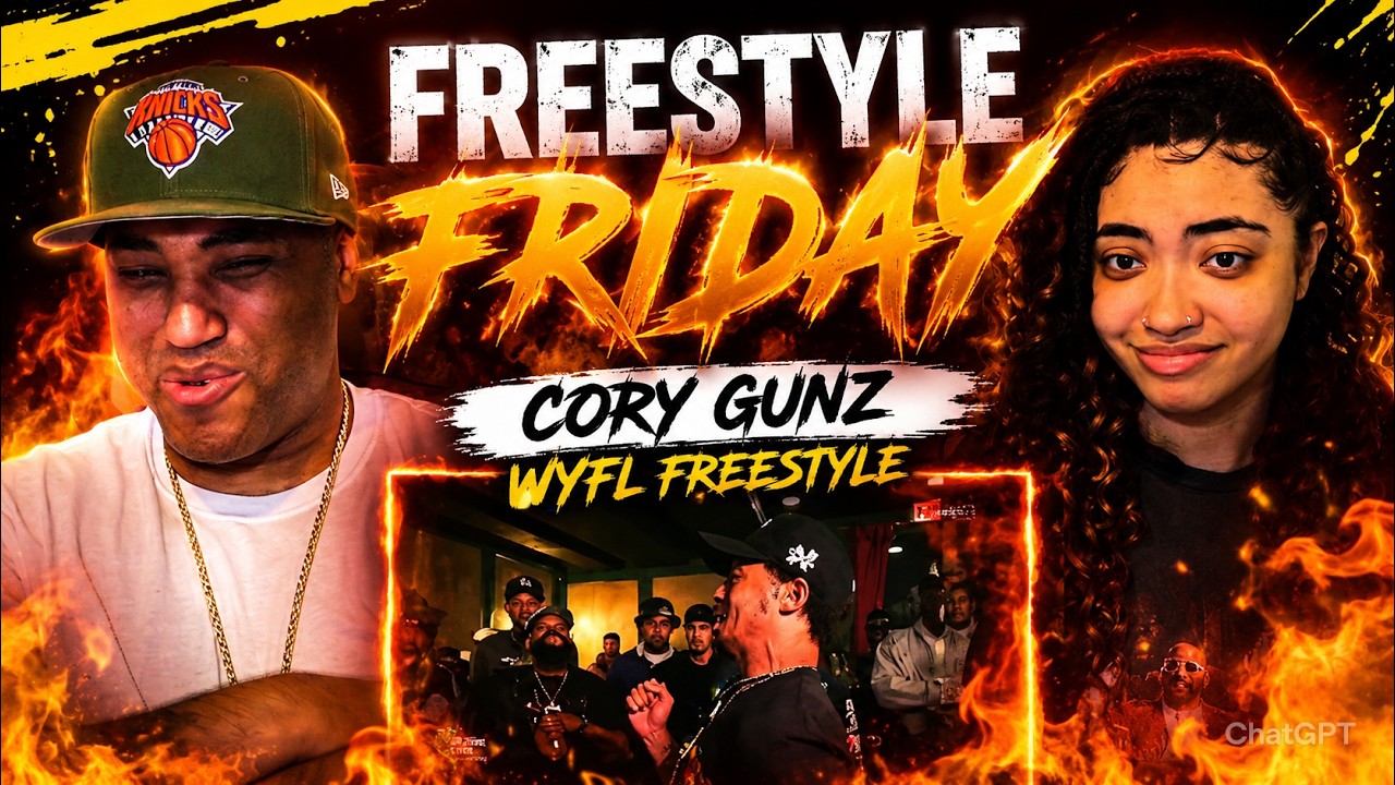 FREESTYLE FRIDAY!!! Cory Gunz - WYFL Freestyle REACTION