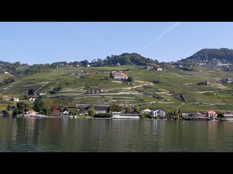 Von Lausanne nach Rivaz mit dem Schiff Italie