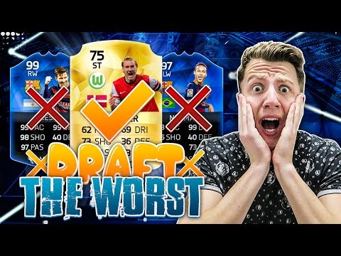 FIFA 16 : FUT DRAFT THE WORST #1 - SCHLECHTER GEHT'S NICHT!!! [1/?]