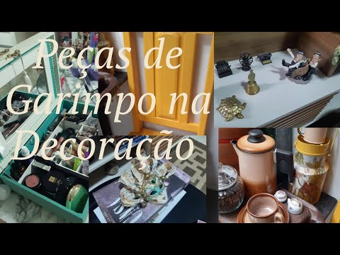 Decoração com Garimpos/ Peças baratinhas e que transformam o ambiente... Dicas