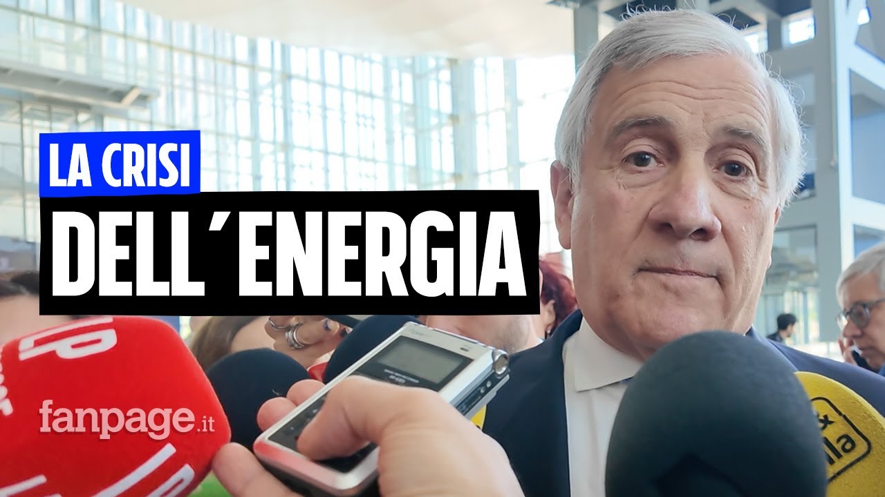 Crisi energia, Tajani: "Non mi aspetto mesi di sacrifici, guardare anche bicchiere mezzo pieno"