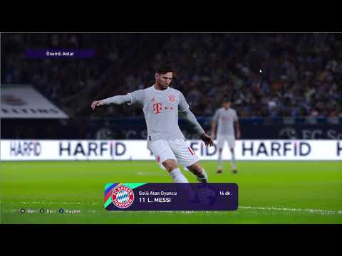 eFootball PES 2021 SEASON UPDATE 2020 MESSİ FRİKİK GOLÜ