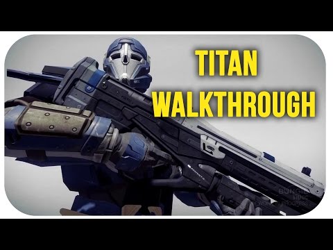 Destiny Gameplay Titan Walkthrough Part 23 Mars - A Rising Tide