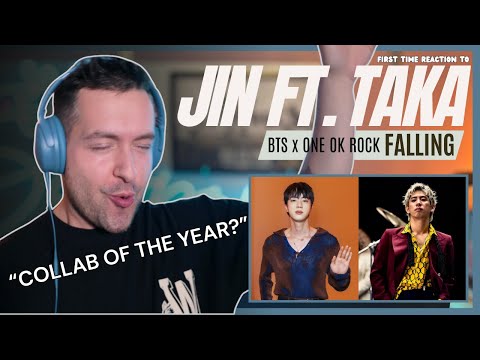 J-rock fan reacts to BTS [진 (Jin) \Falling\ 네게 닿을 때까지 (feat. Taka from ONE OK ROCK) リアクションしてみた