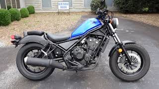 Video Thumbnail for 2018 Honda Rebel 500