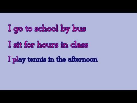 Every day  - present simple song