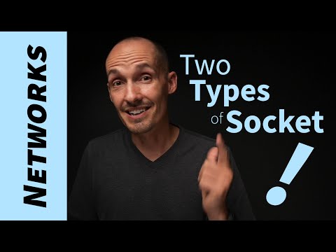 The two main types of network socket