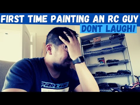 Painting an RC Car Driver FAIL | Tamiya Grasshopper First Run | Cheap Must Have RC Car