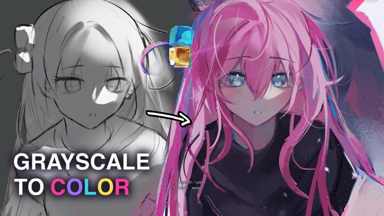 How I Go From Grayscale to Color (Lighting-First Method)