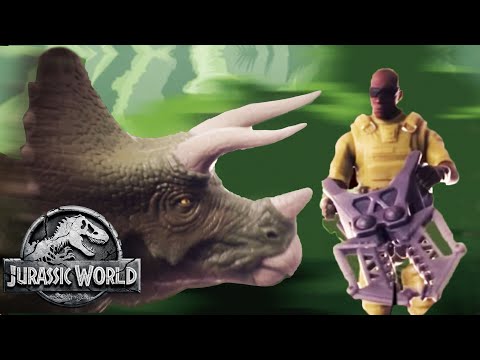 Dinosaur Attack Profiles: The Chargers | Jurassic World | Mattel Action!