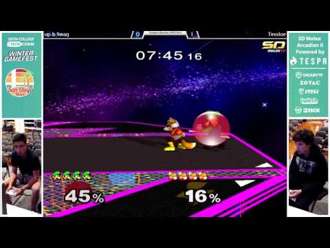 WGF 2016 - Singles WR3: up-b $wag vs. TinoJoe - SSBM