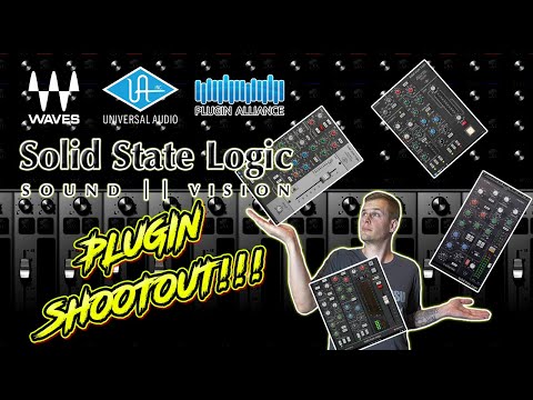 SSL Shootout - UAD x Plugin Alliance x Waves - Which Company has the better sound - Rich View Review