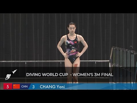 Diving World Cup 2021 - Women's 3m FINAL - Chang Yani great return