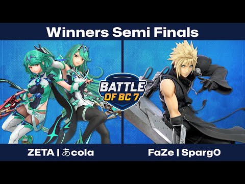ZETA | あcola (Aegis) vs FaZe | Sparg0 (Cloud) - 準決勝優勝者 - アルティメットシングルス | BoBC7