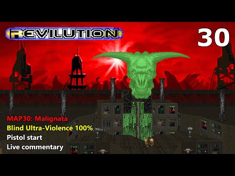 TNT: Revilution - MAP30: Malignata - Blind Ultra-Violence 100%