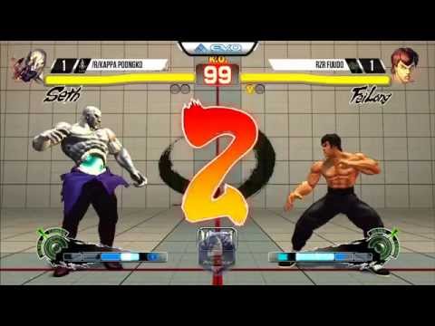 Poongko (Seth) vs Fuudo (Fei-Long) - EVO 2015 USF4 - 720p/60fps