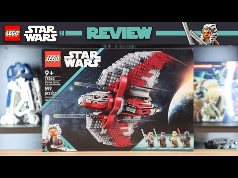 LEGO Star Wars 75362 Ahsoka's T-6 Jedi Shuttle - REVIEW