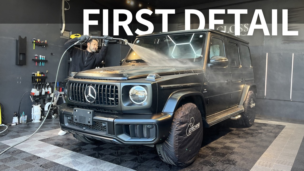 Mercedes-AMG G63 First Detail  coating&PPF | Car Wash | Car Detail | ASMR |