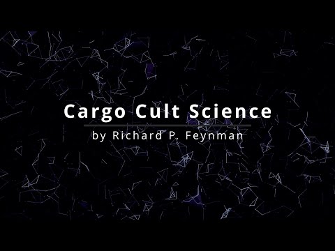Cargo Cult Science