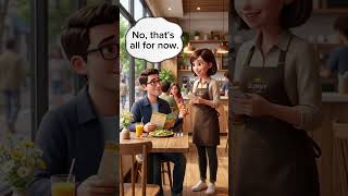 Ordering Food at a Restaurant in English 🍽️ | Real-Life English Conversation | Easy English Practice