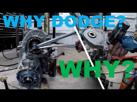 Part II: Finishing up Transfer Case Swap in Durango - Switching out Actuators AWD to Part-Time.