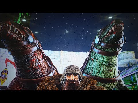 ARK EM BUSCA DE TOXINA E DOMANDO MEGALANIA.