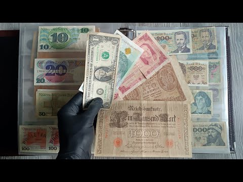 Moja kolekcja banknotów | Skąd się wzięły i ile są warte ?