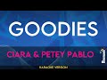 Goodies - Ciara & Petey Pablo (KARAOKE)